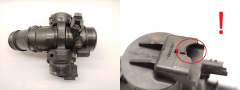 Valvola corpo farfallato 0345E7 25365223 1.6hdi Citroen Peugeot Delphi 5100