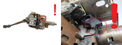 Piantone sterzo 8200826817 Renault Modus