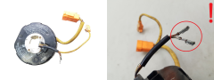 Anello scorrimento airbag Opel 90491755 GM