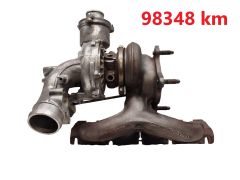 Turbocompressore VW Audi Seat Skoda 2,0 TFSI 06H145702Q 98348 km