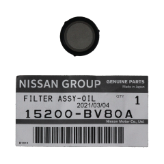 Filtro Olio Nuovo Originale 15200BV80A Renault