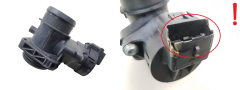 Valvola corpo farfallato Ford 9643836980 25344296 1.6 TDCI Delphi 3129