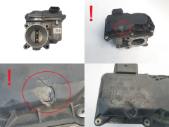 Valvola corpo farfallato Renault Smart 161203912R H8201269254 1.0 2085