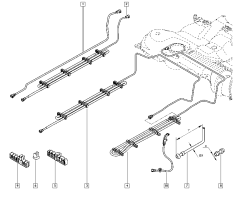 Tubo carburante Nuovo Originale Renault Scenic III 1.9 dCi 175100042R