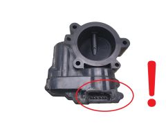 Valvola corpo farfallato V862419080 A2C38050700 Citroen Peugeot Mini 1.4 1.6