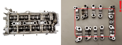 Testata cilindri Honda RMA-HU-4 2.2 i-CTDI
