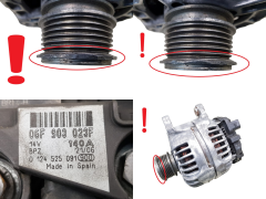Alternatore 06F903023F 0124525091 Bosch VW