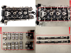 Testata cilindri Alfa Romeo 55185881 2.2 JTS 939A6000