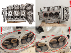 Testata cilindri Citroen Peugeot 9671871510 1608519180 1.2 VTI 2