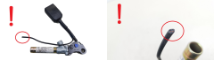 Fermo cintura di sicurezza Anteriore Destro 076220 D 8972S2 Citroen Xsara 2