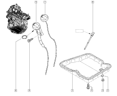 Asta Livello Olio Originale Renault Koleos Megane III 2.0 DCI 0161100QAD