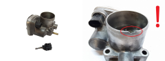 Valvola corpo farfallato 8200171134-B 8200190230 1.6 Renault 408.238 VDO