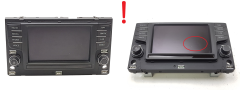 Display radio Navi Volkswagen 3G0919605D ABT Std2 Nav