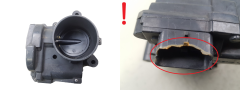 Valvola corpo farfallato V757669780-02 A2C53279370 PSA Mini 1566