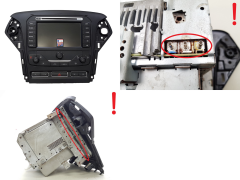 Navigazione Radio Ford Mondeo BS7T-18K931-EC BS7T-19H449-CAA