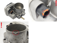 Valvola corpo farfallato Renault 8200171134 8200190230 1.6 16V 3