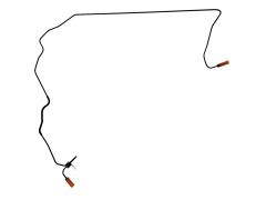 Tubo idraulico Originale 5270WG 5270.WG Citroen