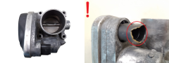 Valvola corpo farfallato VWAG 036133062N 408.238/321/007 1842