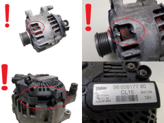 Alternatore 5705NH 9665617780 TG15C134 CL15 Valeo Citroen Peugeot 1057
