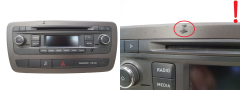 Radio lettore CD Seat Ibiza 4 IV 6J0035156 AZU