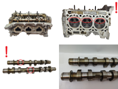 Testata cilindri 1642R1 110417920R 0.9 TCE H4B Dacia Renault 63