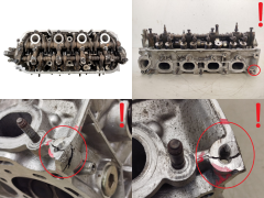 Testata cilindri Honda 1.8 16V F18A2
