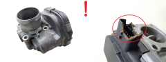 Valvola corpo farfallato Citroen Peugeot 9673534480 1.6 HDI Delphi 2840