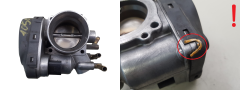 Valvola corpo farfallato VWAG 06A133062A 408.238/323/001