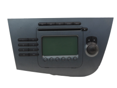 Radio lettore CD Seat Leon 1P1035152 N87 7645671366 Blaupunkt