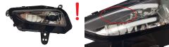 Faro alogeno Sinistro Originale 1004003L Opel Mokka