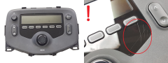 Autoradio Peugeot 108 Aygo C1 2 86120-0H050 CQ-SS94F1AE 1109