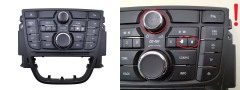 Pannello Controllo Radio Opel Meriva B 13362776 CD400