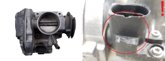 Valvola corpo farfallato VWAG 030133064F 408237130004 2082