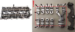 Testata cilindri KIA Hyundai 2.5 16V CRDI D4CB