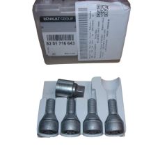 Bulloni ruota Originale 8201716643 Renault Dacia