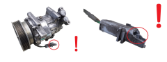 Compressore Aria Condizionata 8200953359 SD6V12 1918 Sanden Renault Nissan 1031