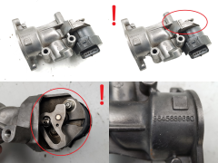 Valvola Egr 9645689680 2.0 HDI 16V Delphi Citroen Peugeot Volvo
