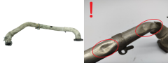 Tubo Egr 1618T4 966189738000 2.2 HDI Biturbo Citroen Peugeot