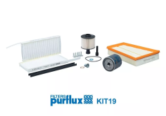 Set di filtri Fare Renault KIT19 165462862R Purflux