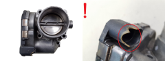 Valvola corpo farfallato VWAG 1.8T 06B133062B 0280750009 Bosch 1752