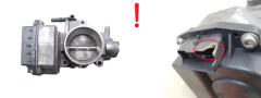 Valvola corpo farfallato Citroen Peugeot 9652682880 408239823003 2.0 16V 1963