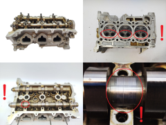 Testata cilindri 1642R-6 0.9 TCE H4B Dacia Renault 84 110417920R