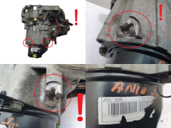 Cambio JR5008 7701714590 1.8 Renault Laguna 2 Uszkodzona