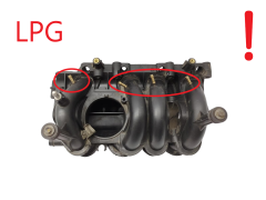 Collettore aspirazione LPG 8200966437 7700273860 Renault 1.4 1.6