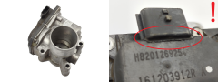 Valvola corpo farfallato Renault Smart 161203912R H8201269254 1.0SCE