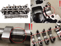 Testata cilindri Renault Nissan 1.5 DCI 110421615R -B 110413019R 2013 3