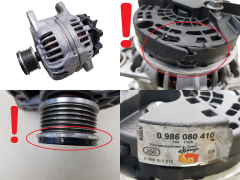 Alternatore 0986080410 0124525534 Bosch Renault 150A
