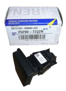Interruttore Lampeggianti Emergenza Originale Renault Clio 4 Captur 252907372R