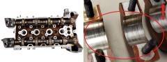 Testata cilindri Alfa Romeo 55185881 2.2 JTS 939A6000 3