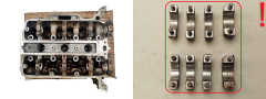 Testata cilindri Opel 90400233 1.0 12V Z10XE